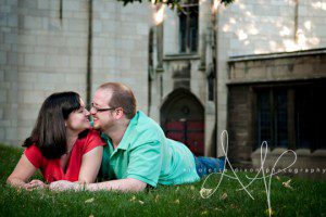 Cathedral of Learning Pennsylvania Engagement Photographer