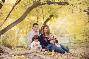 Family pictures taken in Fort Buenaventura Park in Ogden UT