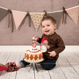 Clinton Utah Smash the Cake Studio Photographers