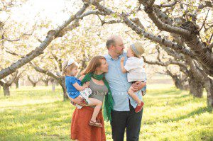 Professional Family Portraits taken in Fruit Heights UT