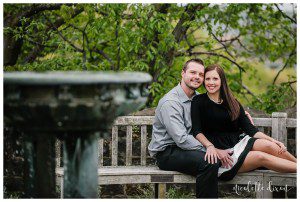 Phipps Conservatory and Botanical Gardens Engagement Photographer