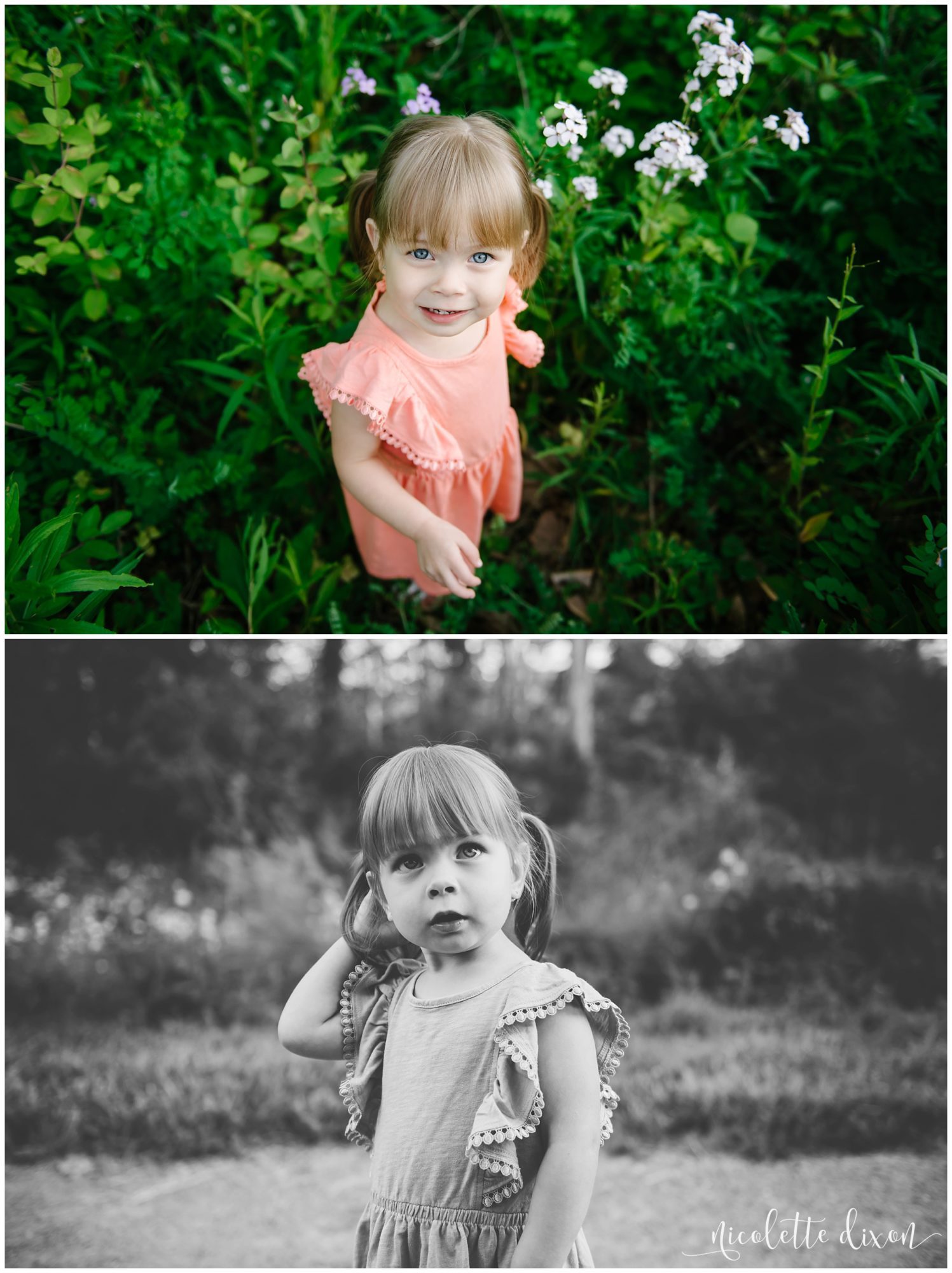 Family Photographers Pittsburgh PA | Girl standing in the tall grass