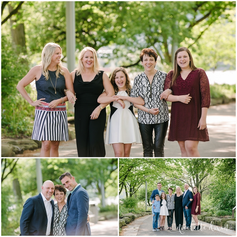 Pittsburgh Family Photography | Family standing together in Point State Park