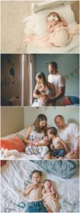 In Home Lifestyle Newborn Baby Photos Near Pittsburgh